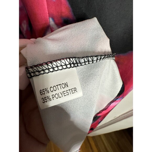 Sexy Maxi Dress XL CBR Stretch Colorful Club Party Gown Red Black - Picture 7 of 7